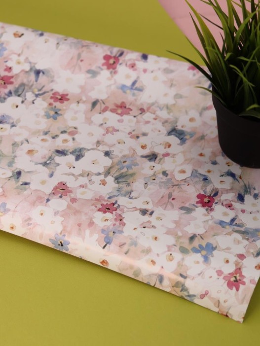 Упаковочная бумага «FloralCharm» 1 рулон, 50*70 см 