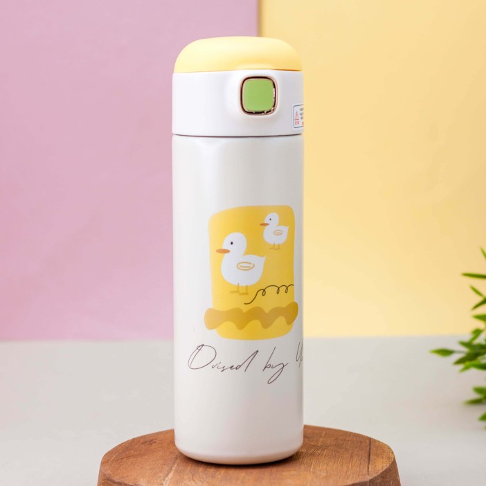 Термос "View duck", yellow (420 ml) 