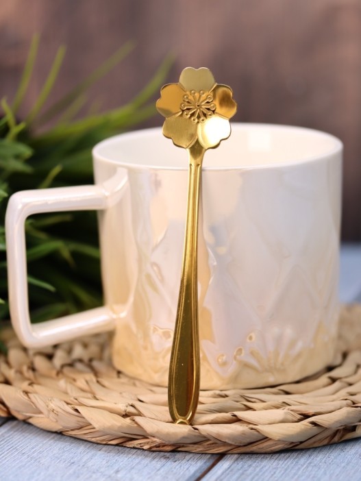 Кружка «Sparkle of pearls», yellow (300 ml) 