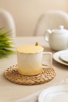 Кружка «Sparkle of pearls», yellow (300 ml)