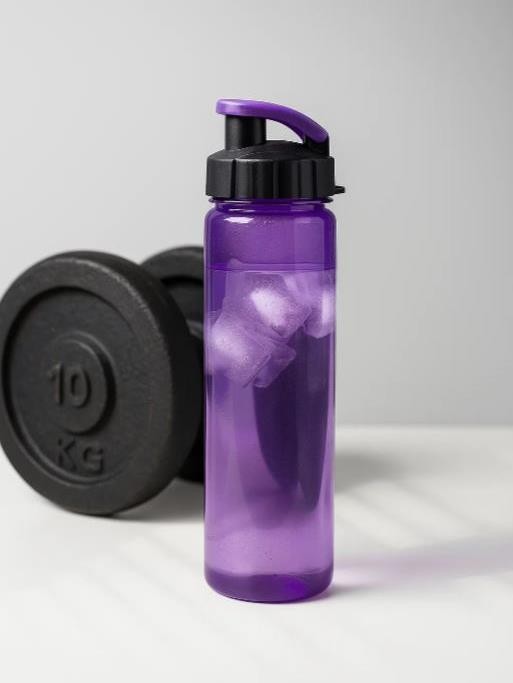 Бутылка &quot;Classic style&quot;, purple (500 ml) 