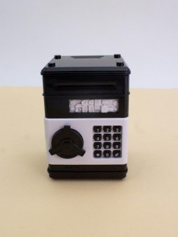 Копилка-сейф "Mailbox", black (11x8 см)