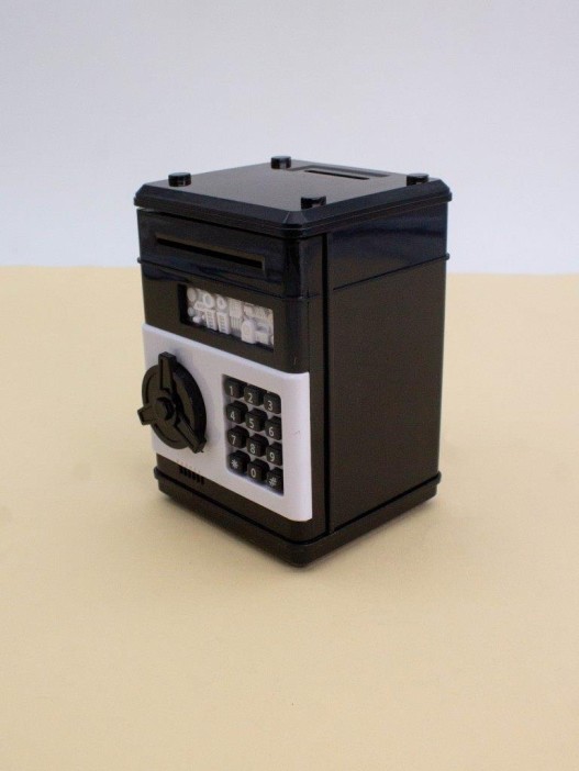 Копилка-сейф "Mailbox", black (11x8 см) 