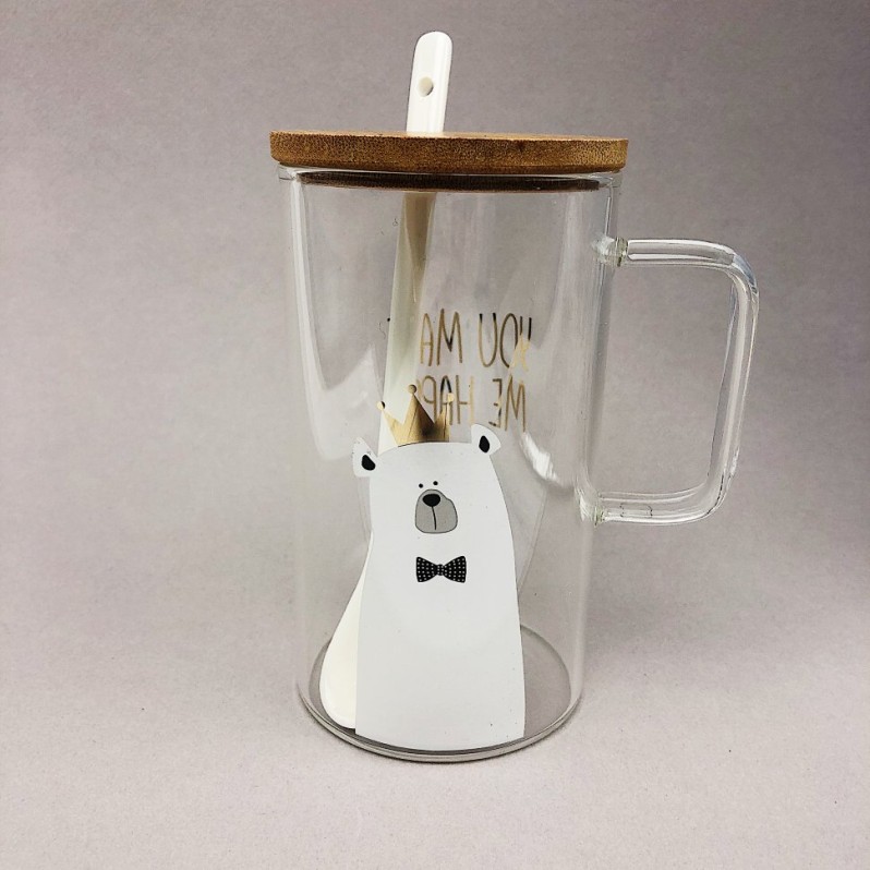 Кружка &quot;You make me happy&quot; (Crown) (450ml) 
