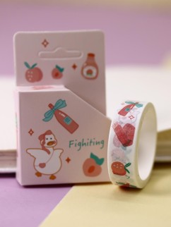 Декоративный скотч &quot;Duck peach&quot;