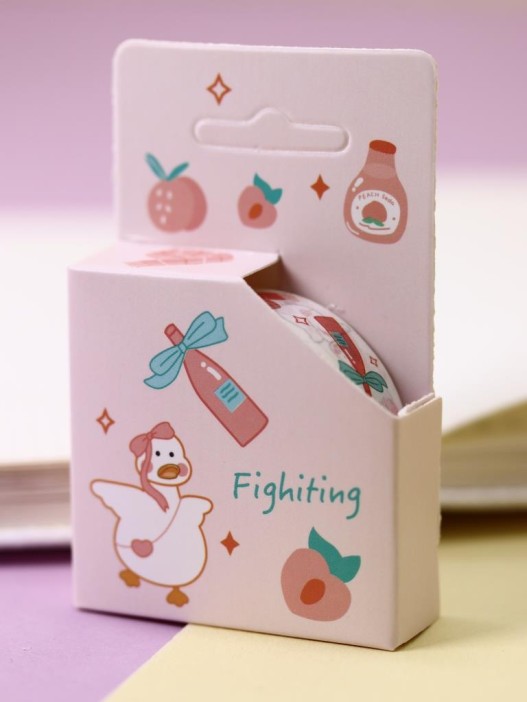 Декоративный скотч &quot;Duck peach&quot; 