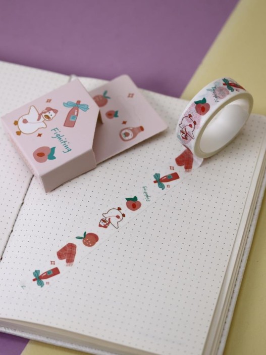 Декоративный скотч &quot;Duck peach&quot; 