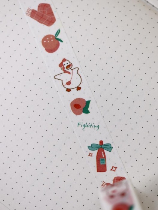 Декоративный скотч &quot;Duck peach&quot; 