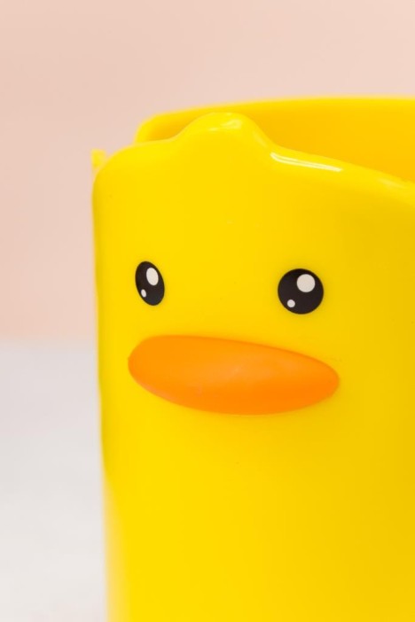 Стакан для зубных щеток "Little duck", yellow 