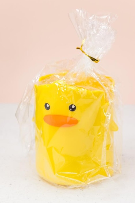 Стакан для зубных щеток "Little duck", yellow 