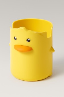 Стакан для зубных щеток "Little duck", yellow