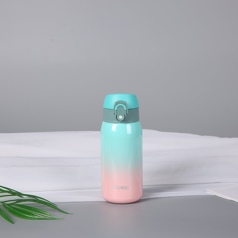 Термос "Градиент", blue/pink (320 мл) 