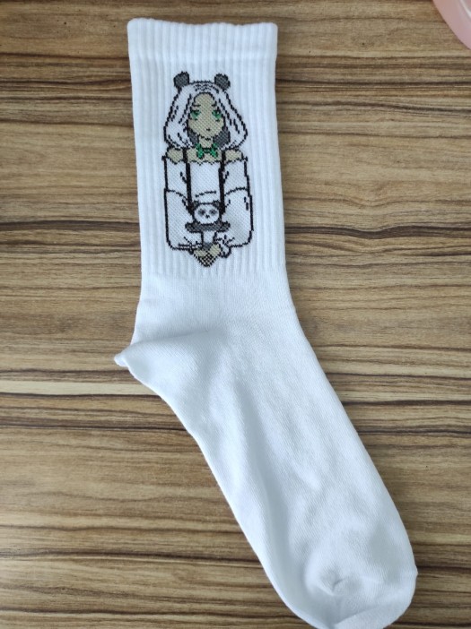 Носки женские &quot;Perfect panda girl&quot;, р. 35-40, белый 