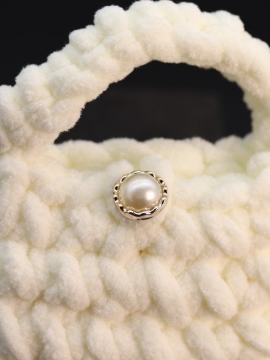 Сумочка для наушников &quot;Panda&quot;, white (11.5*9.5 см) 