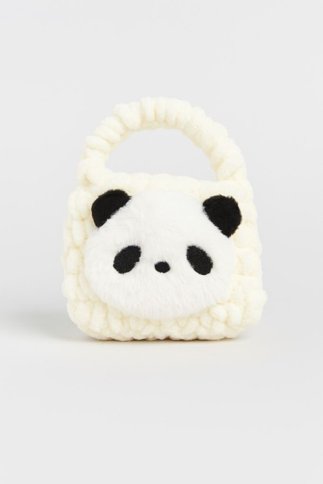 Сумочка для наушников &quot;Panda&quot;, white (11.5*9.5 см) 
