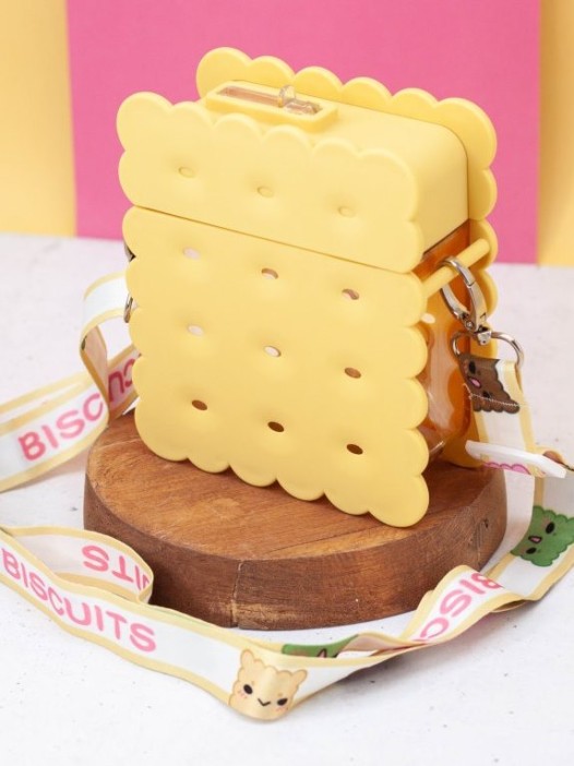 Бутылка &quot;Cookie&quot;, yellow (380 ml) 