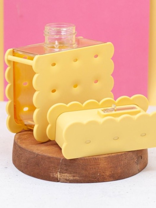 Бутылка &quot;Cookie&quot;, yellow (380 ml) 