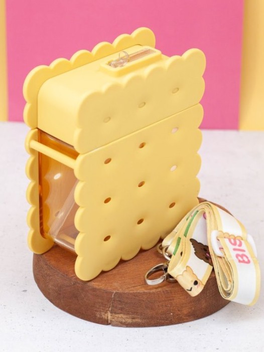 Бутылка &quot;Cookie&quot;, yellow (380 ml) 