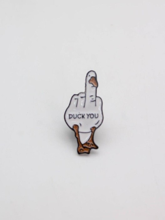 Значок &quot;Duck you&quot; 