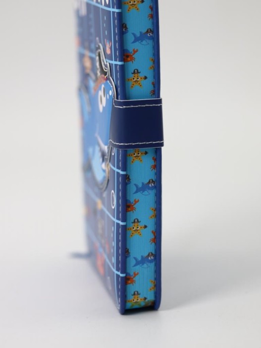 Блокнот (B6) "Shark pirat", blue (18.5*13)