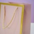 Пакет подарочный (XS) «Classic line», light pink (19.5*14.5*10) 
