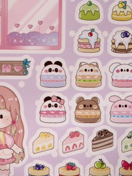 Наклейки &quot;Собери наряды для принцессы&quot;, love kiss (21,5*21,5 см) 