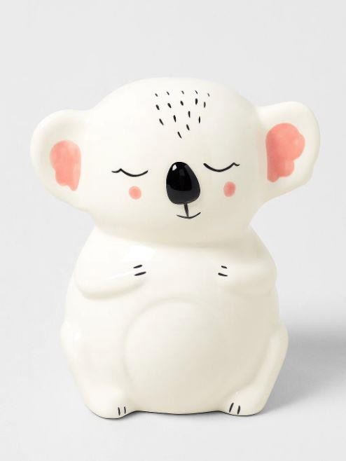 Копилка керамическая «Calm koala», white (13 см) 
