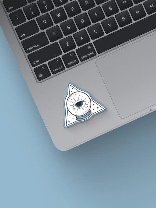 Набор 3D стикеров для телефона 3 шт. &quot;My vibe is art&quot; 