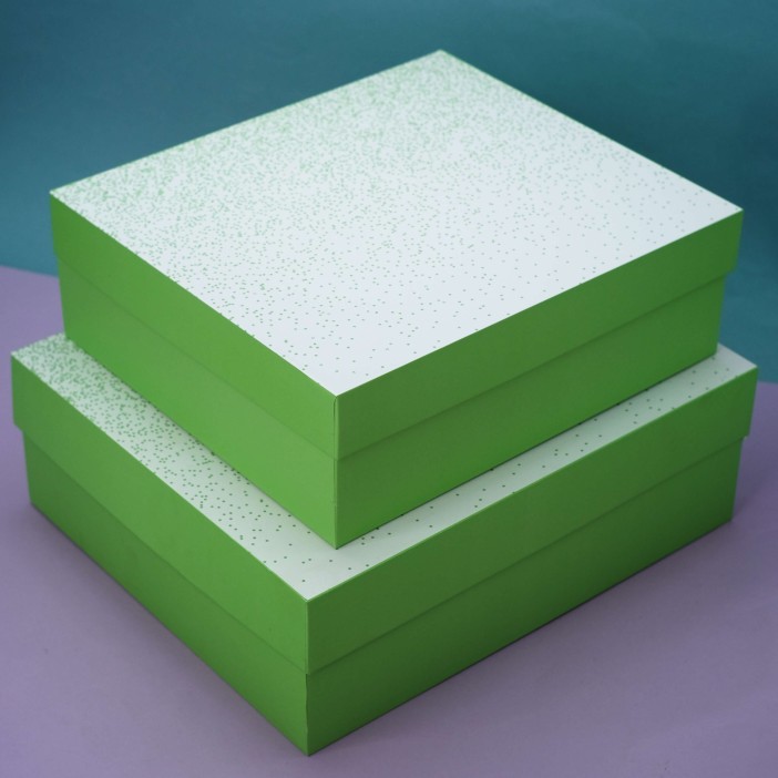 Набор подарочных коробок 2 в 1 «Sequins», 28*25*10-32*27.5*11.5 