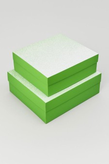 Набор подарочных коробок 2 в 1 «Sequins», 28*25*10-32*27.5*11.5