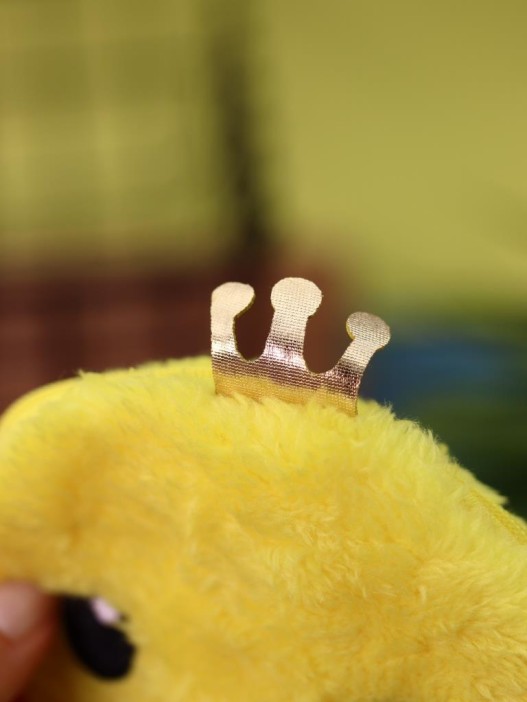 Кошелёк плюшевый &quot;Yellow Octopus&quot;, yellow (10*12 см) 