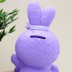 Копилка «Surprised bunny», purple (20 см), пластик 