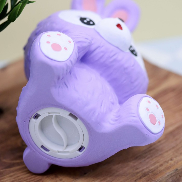 Копилка «Surprised bunny», purple (20 см), пластик 