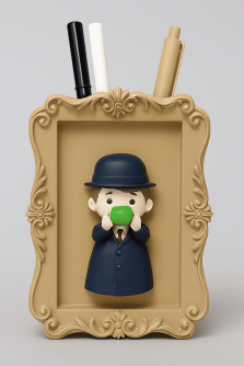 Подставка для канцелярских принадлежностей «Black suit», black