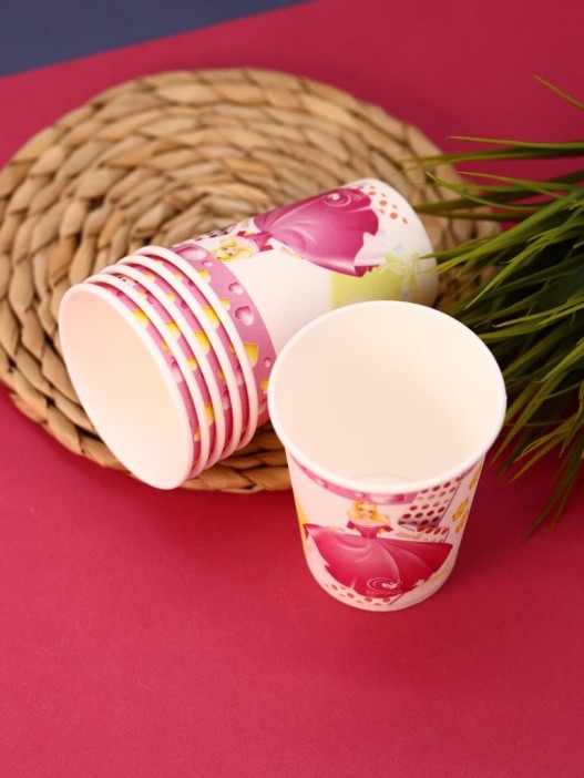 Набор бумажных стаканов 6 шт. "Принцесса" (250 мл) 