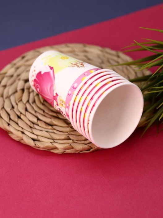 Набор бумажных стаканов 6 шт. "Принцесса" (250 мл) 