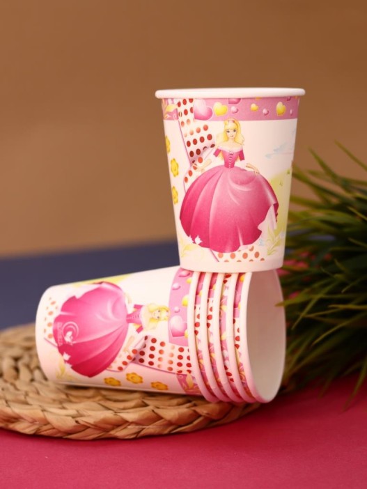 Набор бумажных стаканов 6 шт. "Принцесса" (250 мл) 