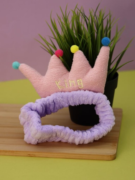 Повязка на голову GIRLY &quot;Princess&quot;, purple 