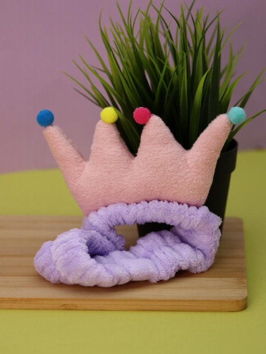 Повязка на голову GIRLY &quot;Princess&quot;, purple 