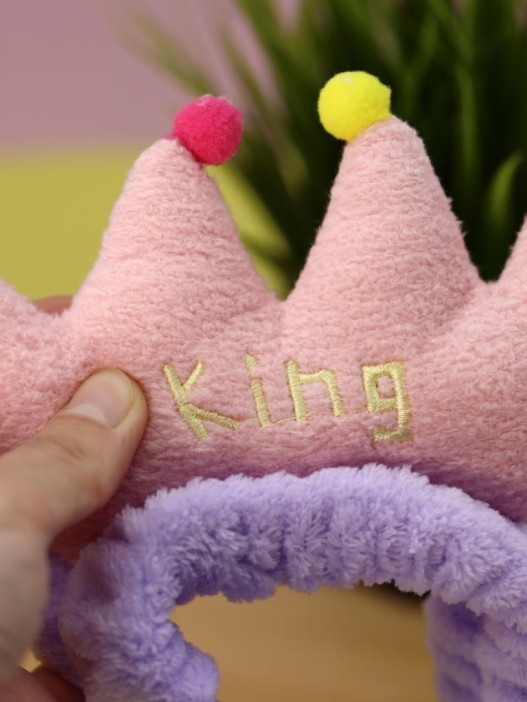 Повязка на голову GIRLY &quot;Princess&quot;, purple 