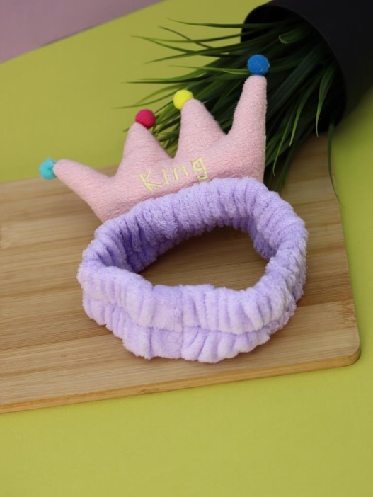 Повязка на голову GIRLY &quot;Princess&quot;, purple 