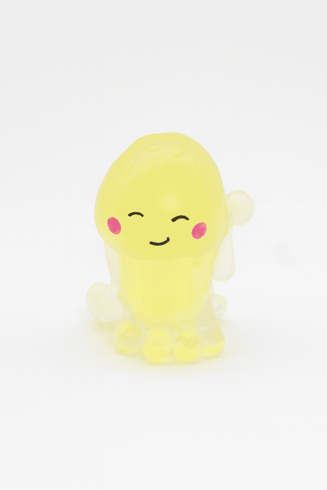 Мялка - антистресс «Cute octopus», yellow 