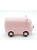 Копилка керамическая «Pig car», pink (20,3х11,1х11,1 см) 