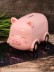 Копилка керамическая «Pig car», pink (20,3х11,1х11,1 см) 