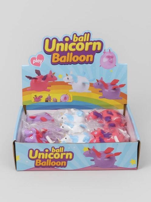 Мялка - антистресс «Unicorn balloon», шоу-бокс 12 шт. 