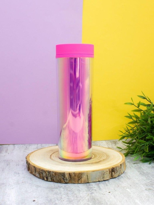 Тамблер iLikeGift &quot;Chameleon&quot;, pink 