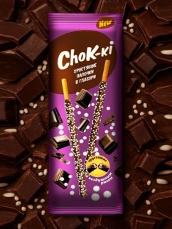 Соломка в глазури «ChoK-ki» с воздушным рисом.40 гр.