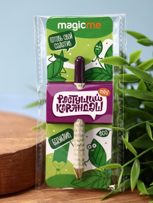 &quot;Растущий карандаш Magicme mini&quot; - Базилик 