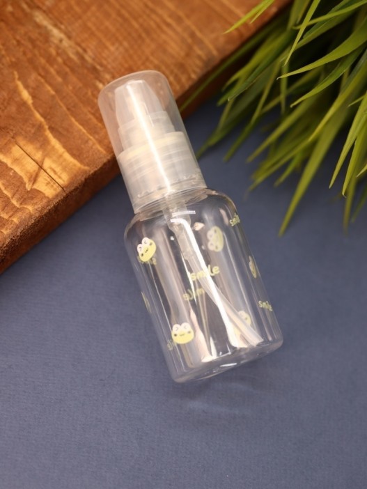 Дорожная бутылочка "Smile frog", yellow (50 ml) 