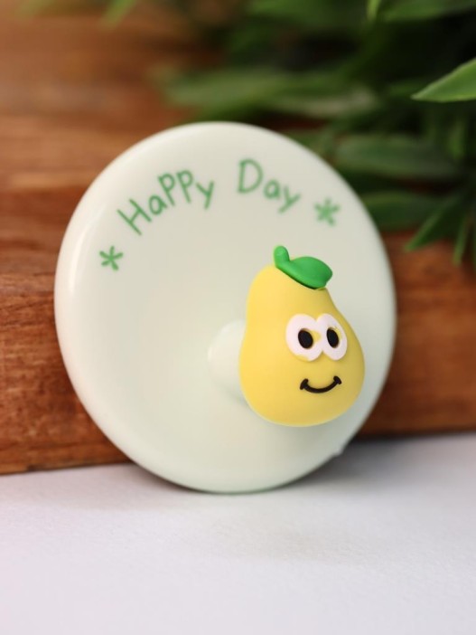 Крючок на липучке «Crazy pear», green 